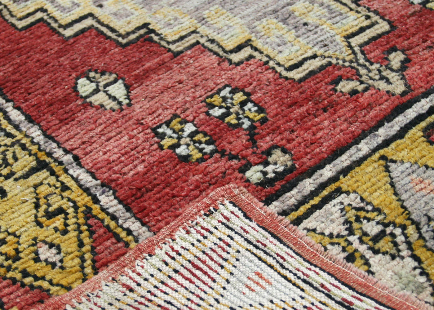 Vintage Turkish Oushak Runner - 3'7" x 10'1" - 170056