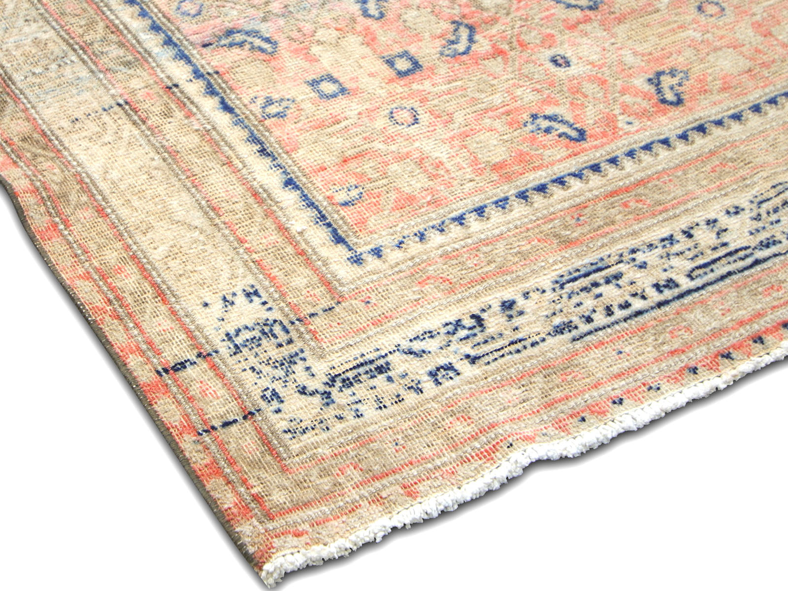 Semi Antique Persian Melayer Runner - 8' x 20'2"