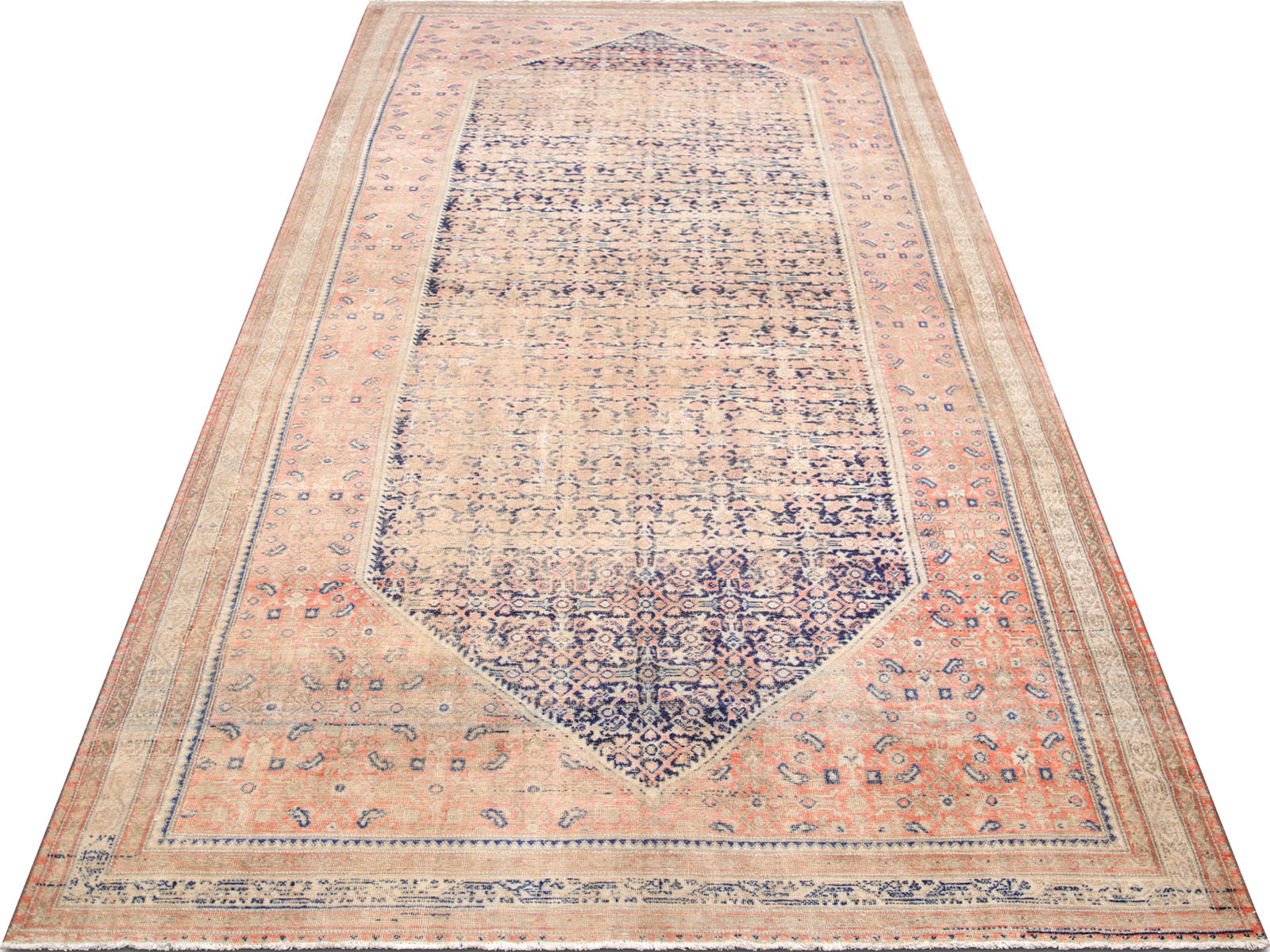 Semi Antique Persian Melayer Rug - 8' x 20'2" - 170085