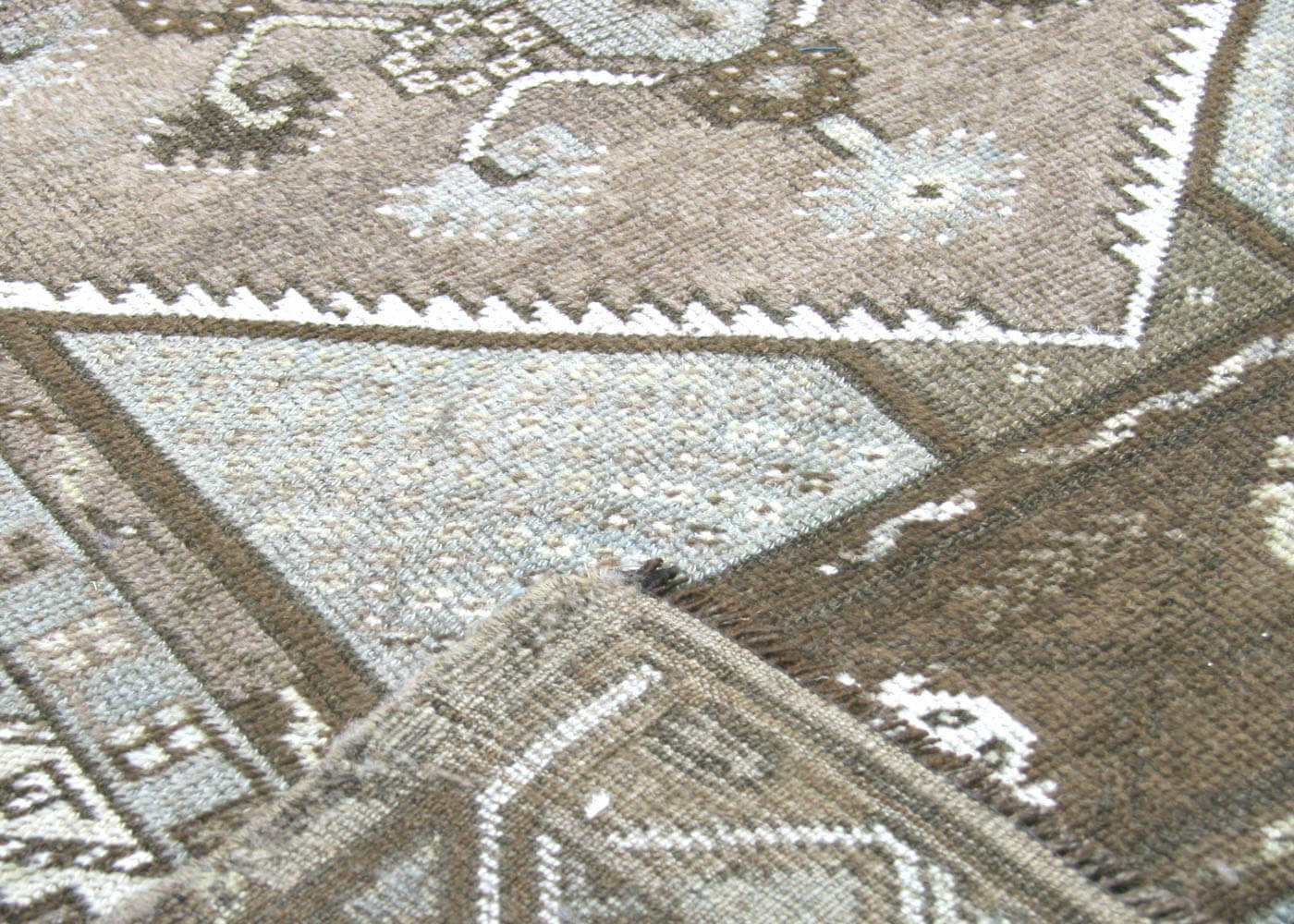 Vintage Turkish Oushak Runner - 4' x 10'11" - 170088