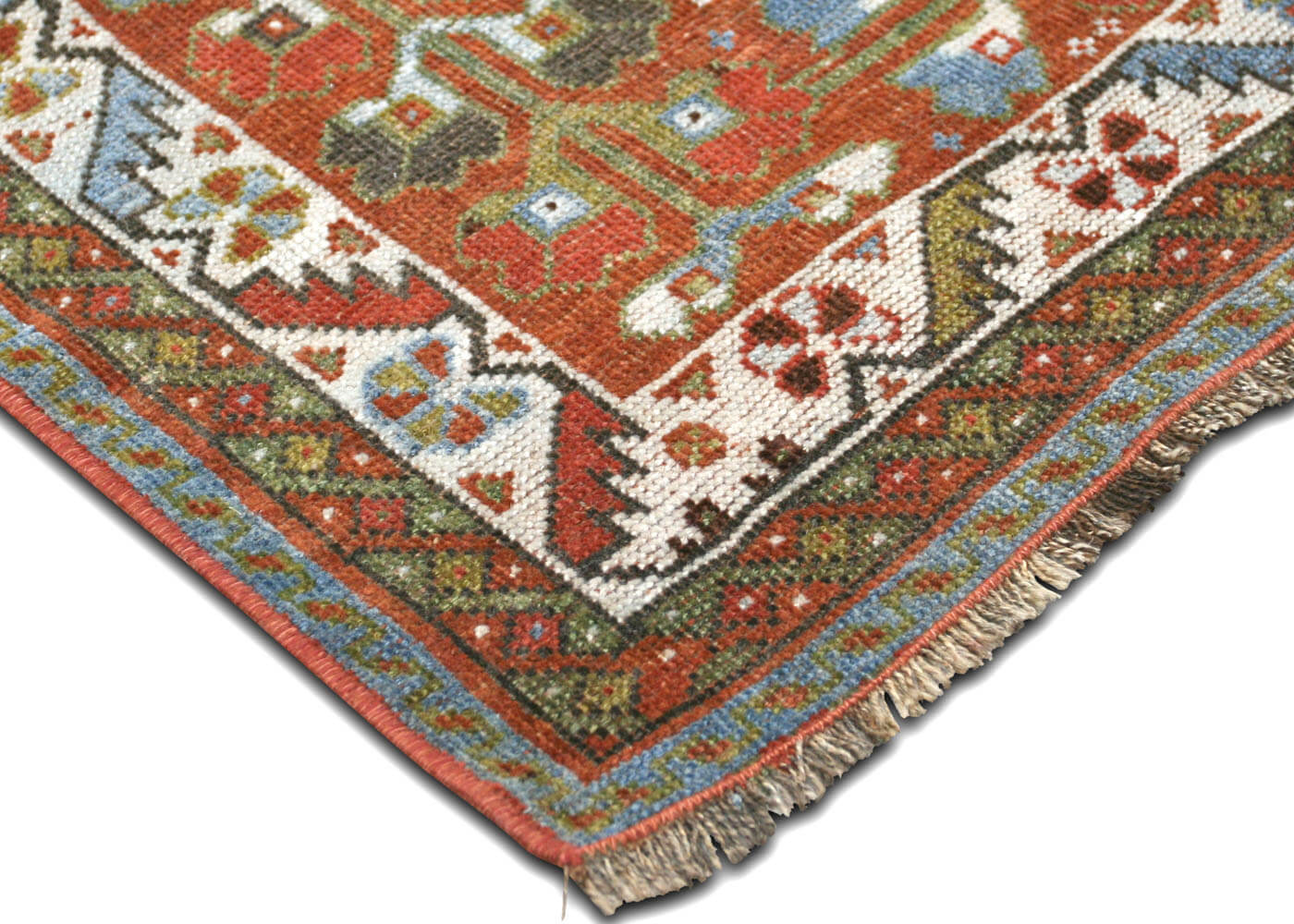 Semi Antique Persian Shiraz Rug - 7'3" x 10'4" - 170104