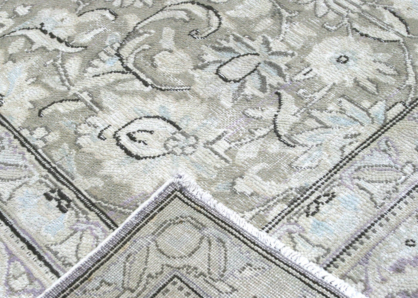 Vintage Persian Kerman Rug - 8'8" x 11'10" - 170217