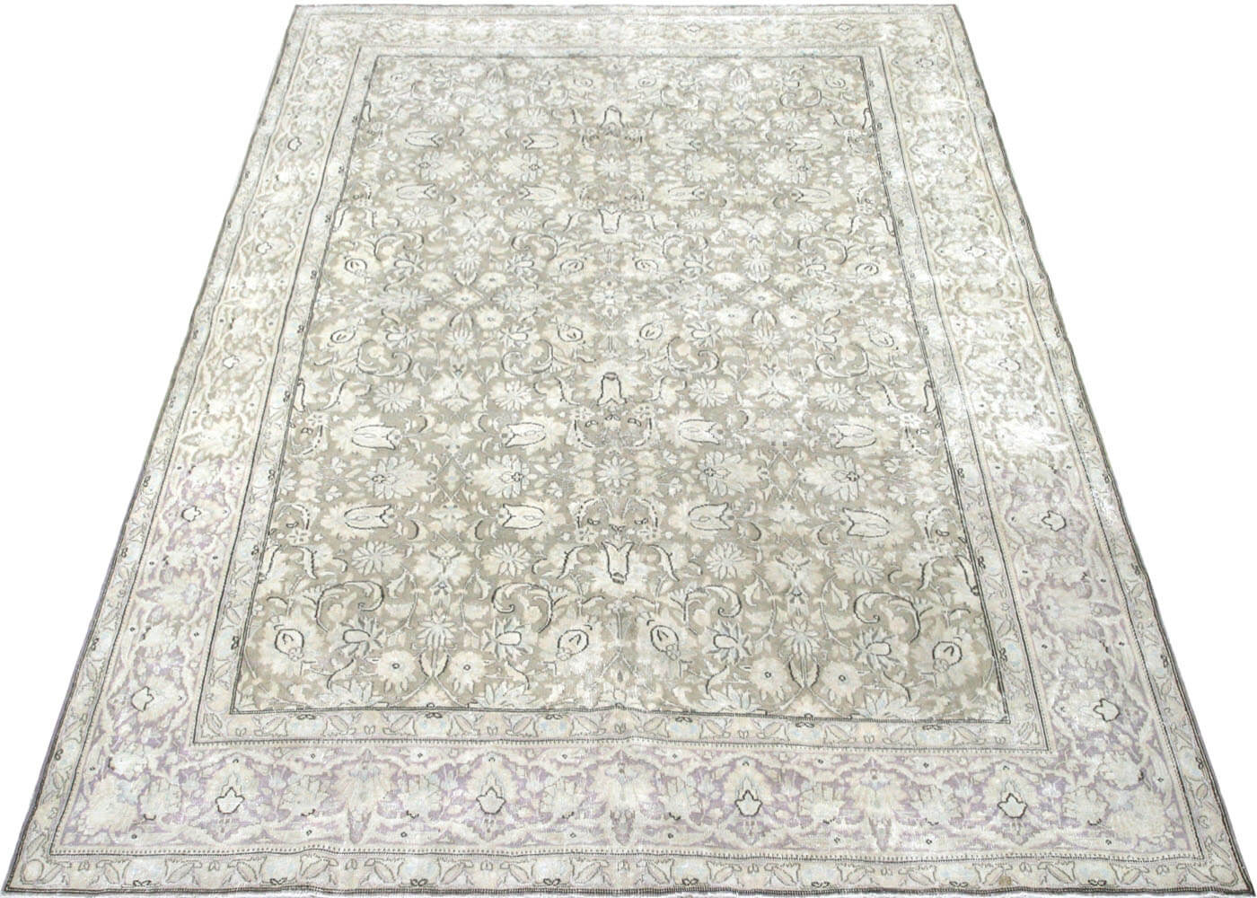 Vintage Persian Kerman Rug - 8'8" x 11'10" - 170217