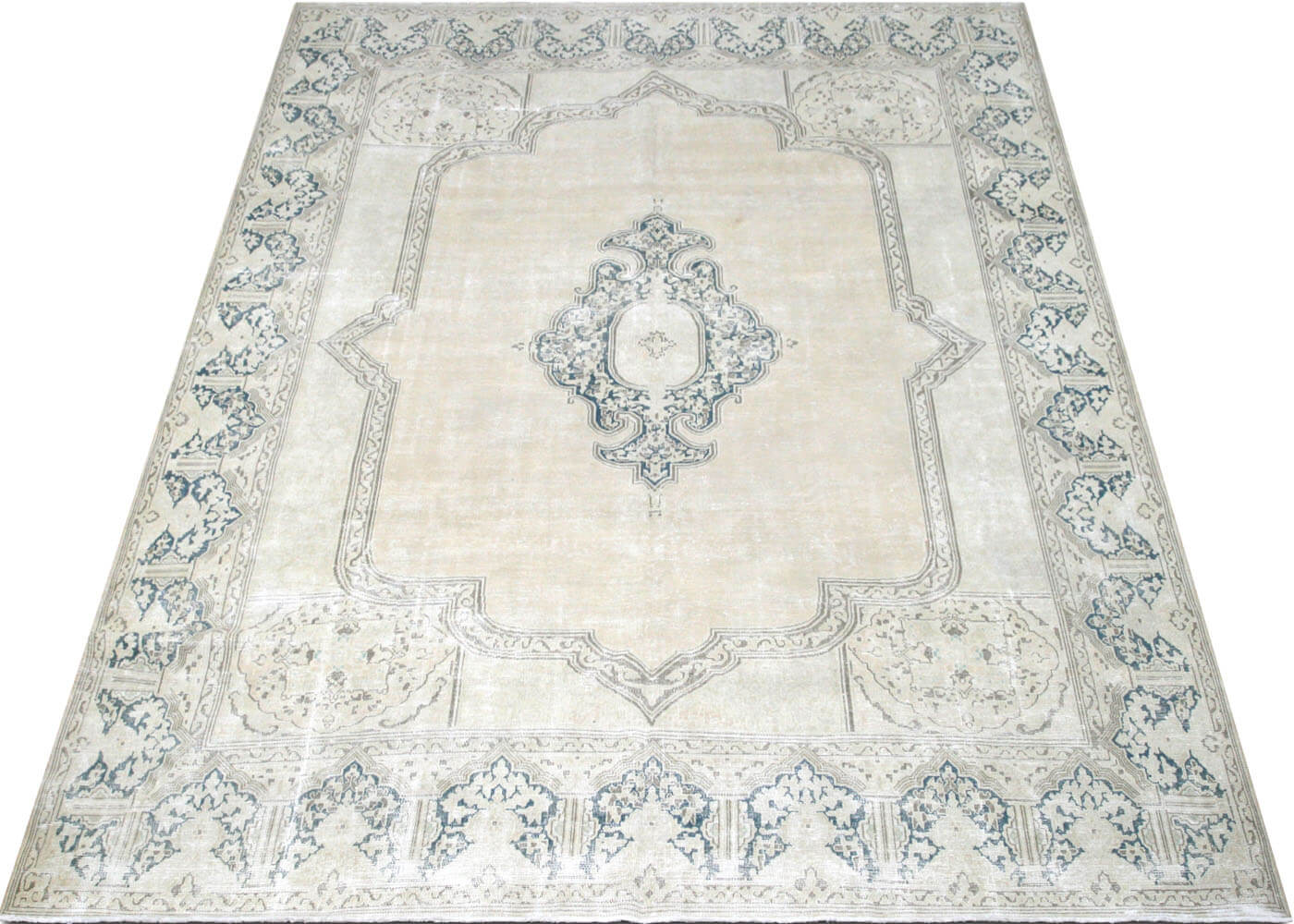 Vintage Persian Kerman Rug - 9'8" x 12'2" - 170227