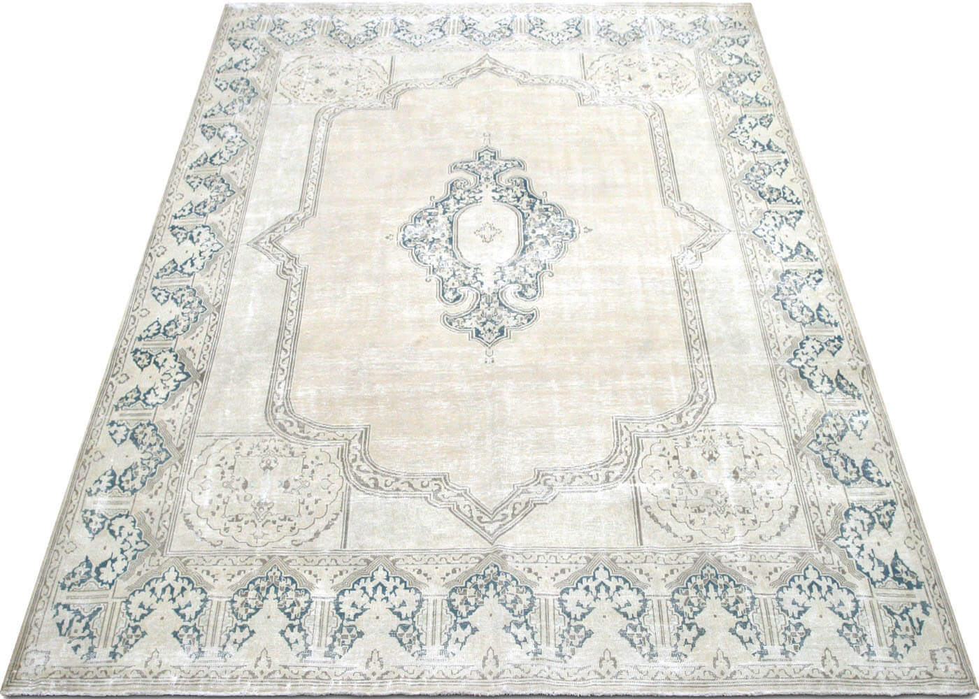 Vintage Persian Kerman Rug - 9'8" x 12'2" - 170227
