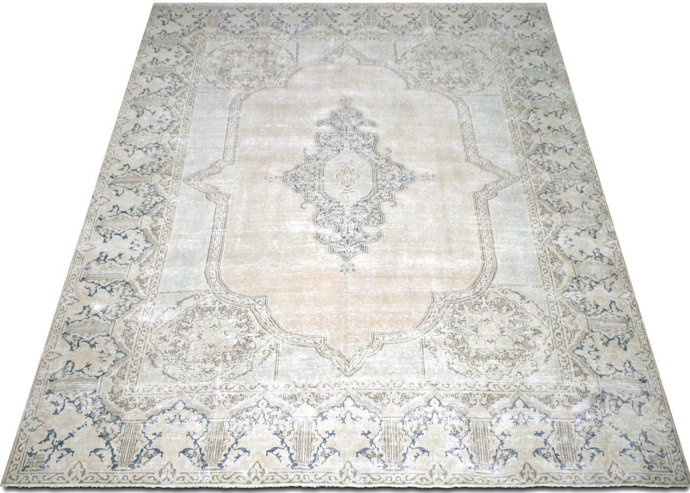 Vintage Persian Kerman Rug - 9'9" x 11'11" - 170235