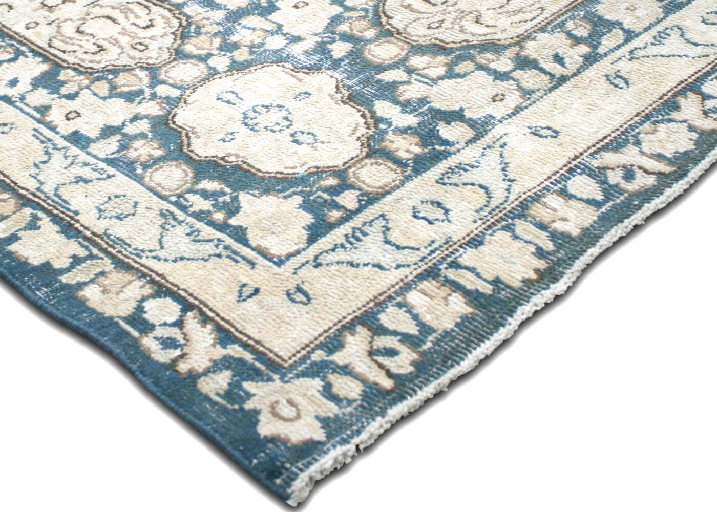 Vintage Persian Kerman Rug - 8'10" x 12'2" - 170239