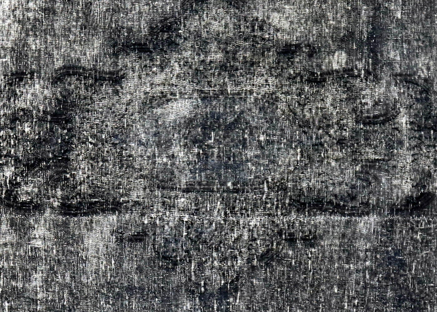 Vintage Persian Kerman Overdyed Rug - 9'8" x 13'10" - 170244