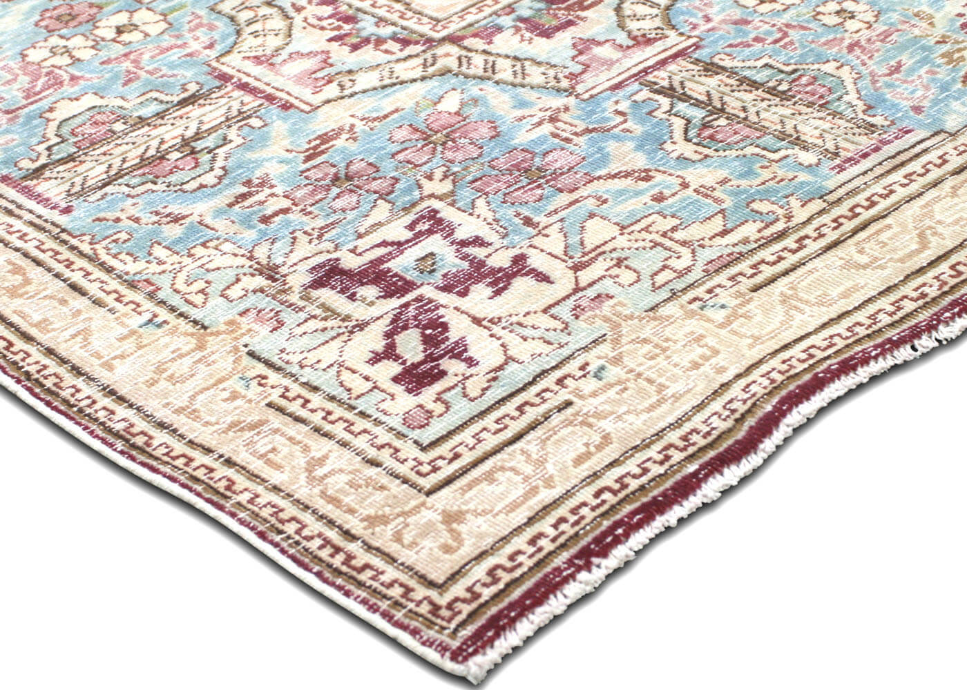 Vintage Persian Kerman Rug - 9'8" x 12'9" - 170255