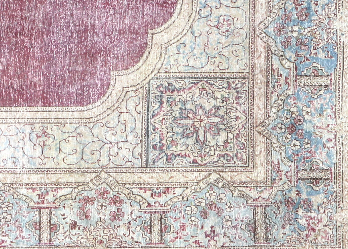 Vintage Persian Kerman Rug - 9'8" x 12'9" - 170255
