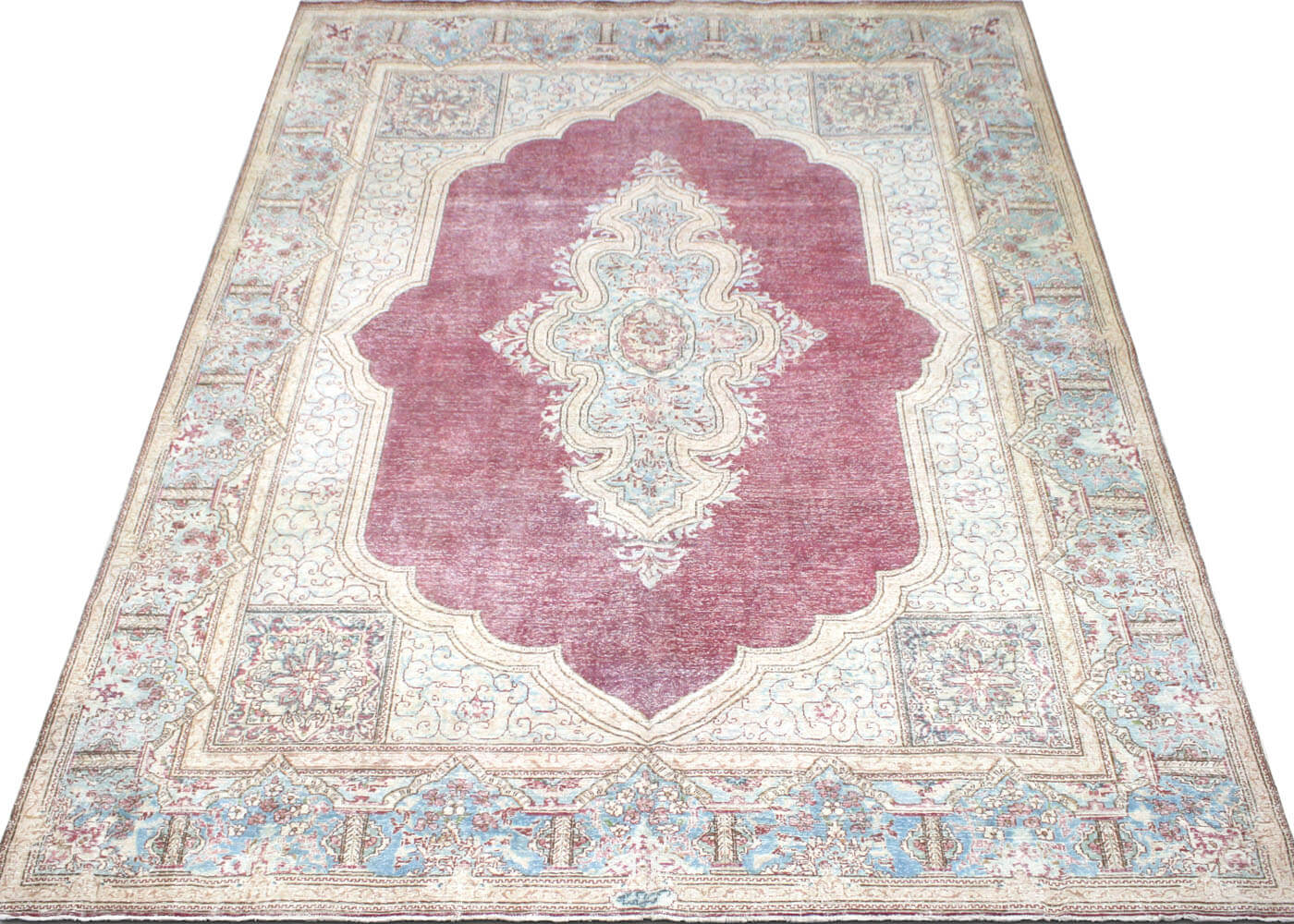 Vintage Persian Kerman Rug - 9'8" x 12'9" - 170255