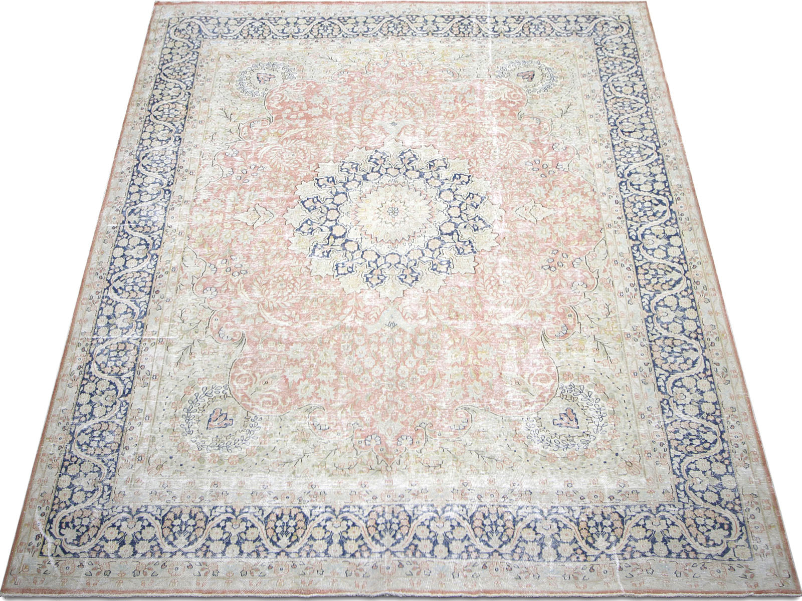 Vintage Persian Kerman Rug - 10' x 12'10" - 170259