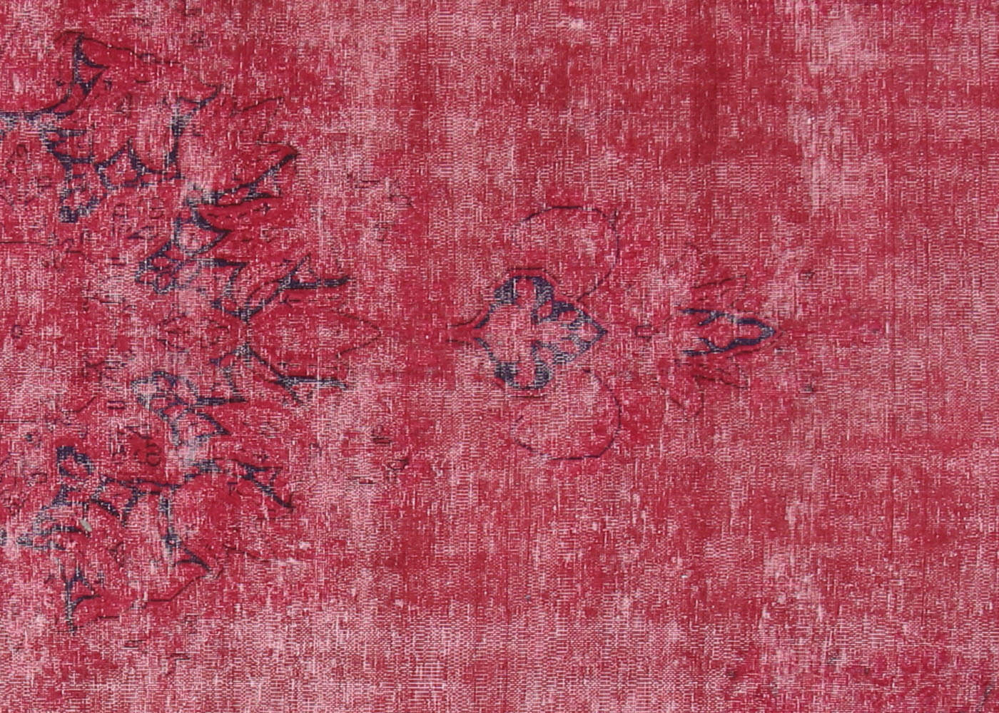 Vintage Persian Kerman Overdyed Rug - 10' x 13'2" - 170276