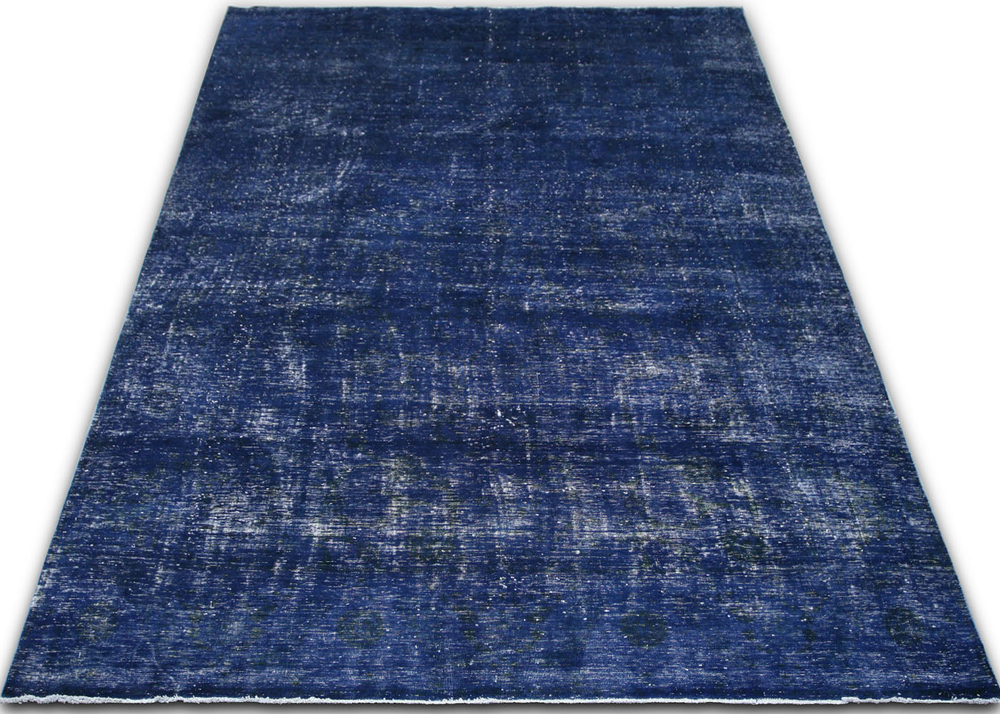 Vintage Persian Kerman Overdyed Rug - 9'9" x 16' - 170287