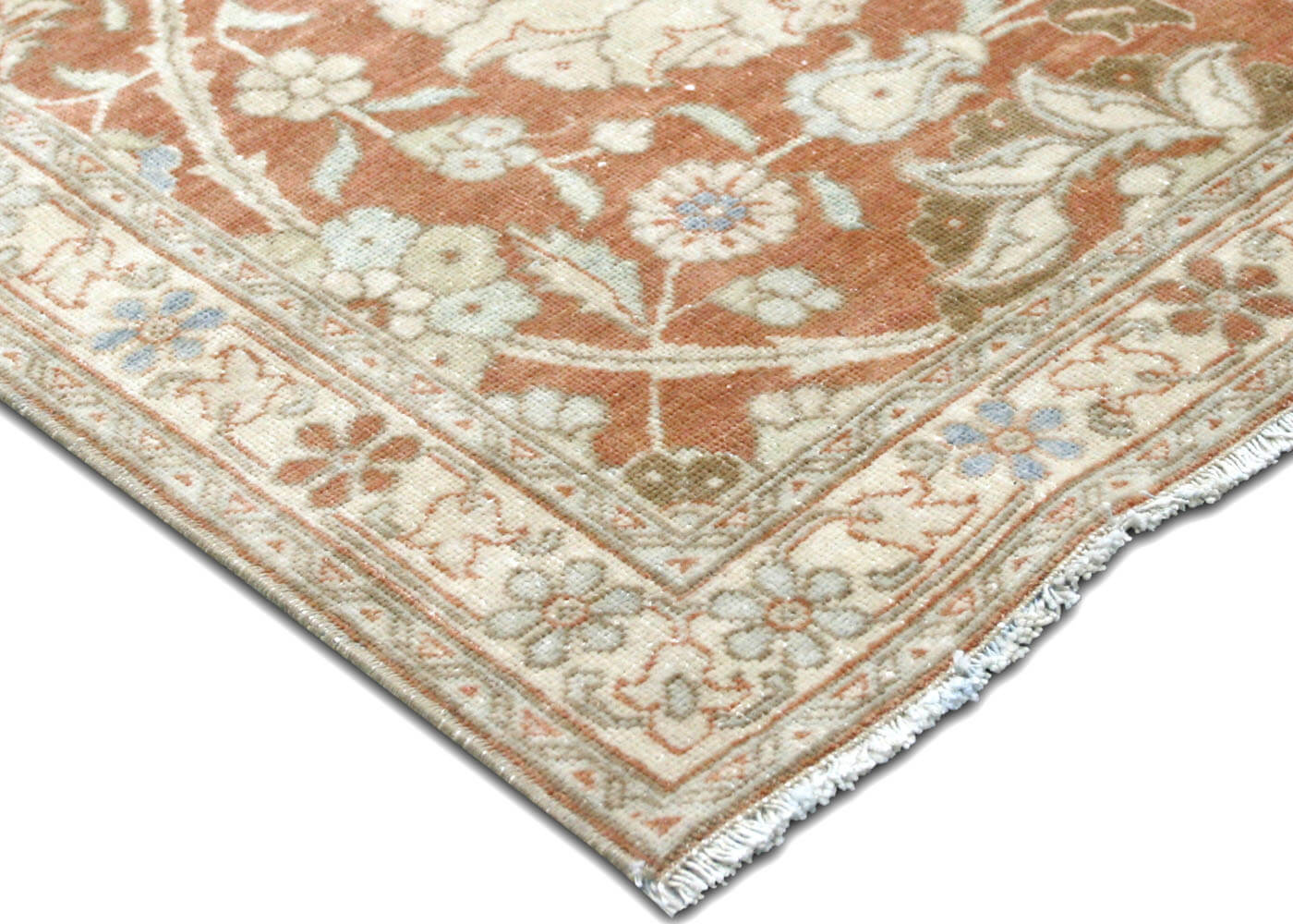 Semi Antique Persian Tabriz Rug - 6'8" x 9'2" - 170302