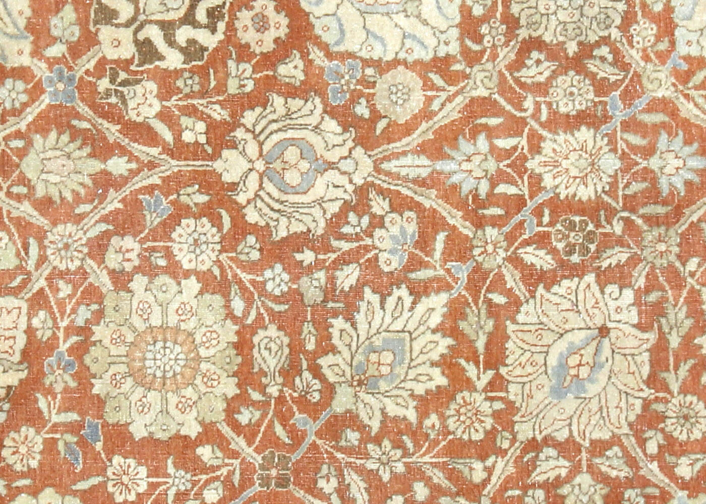 Semi Antique Persian Tabriz Rug - 6'8" x 9'2" - 170302