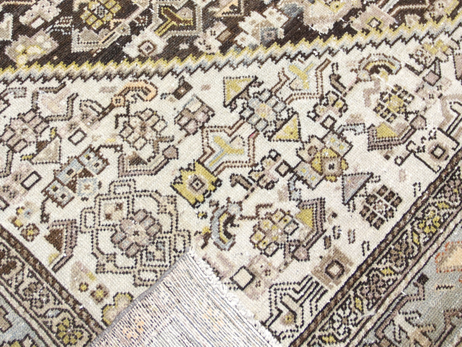 Semi Antique Persian Melayer Rug - 6'10" x 19'6" - 170502