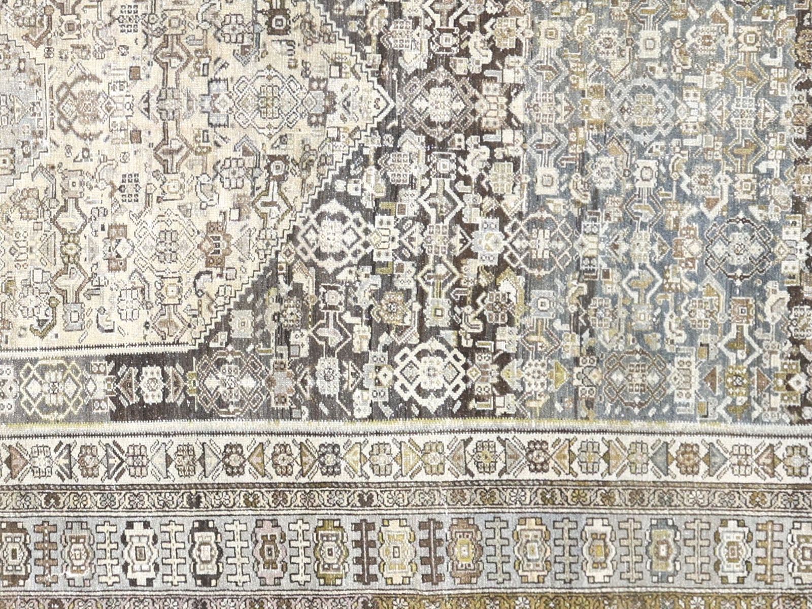 Semi Antique Persian Melayer Rug - 6'10" x 19'6" - 170502