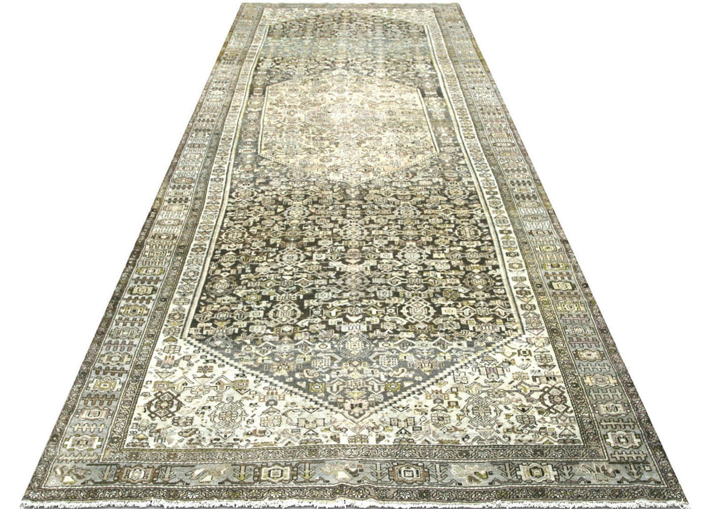 Semi Antique Persian Melayer Rug - 6'10" x 19'6" - 170502