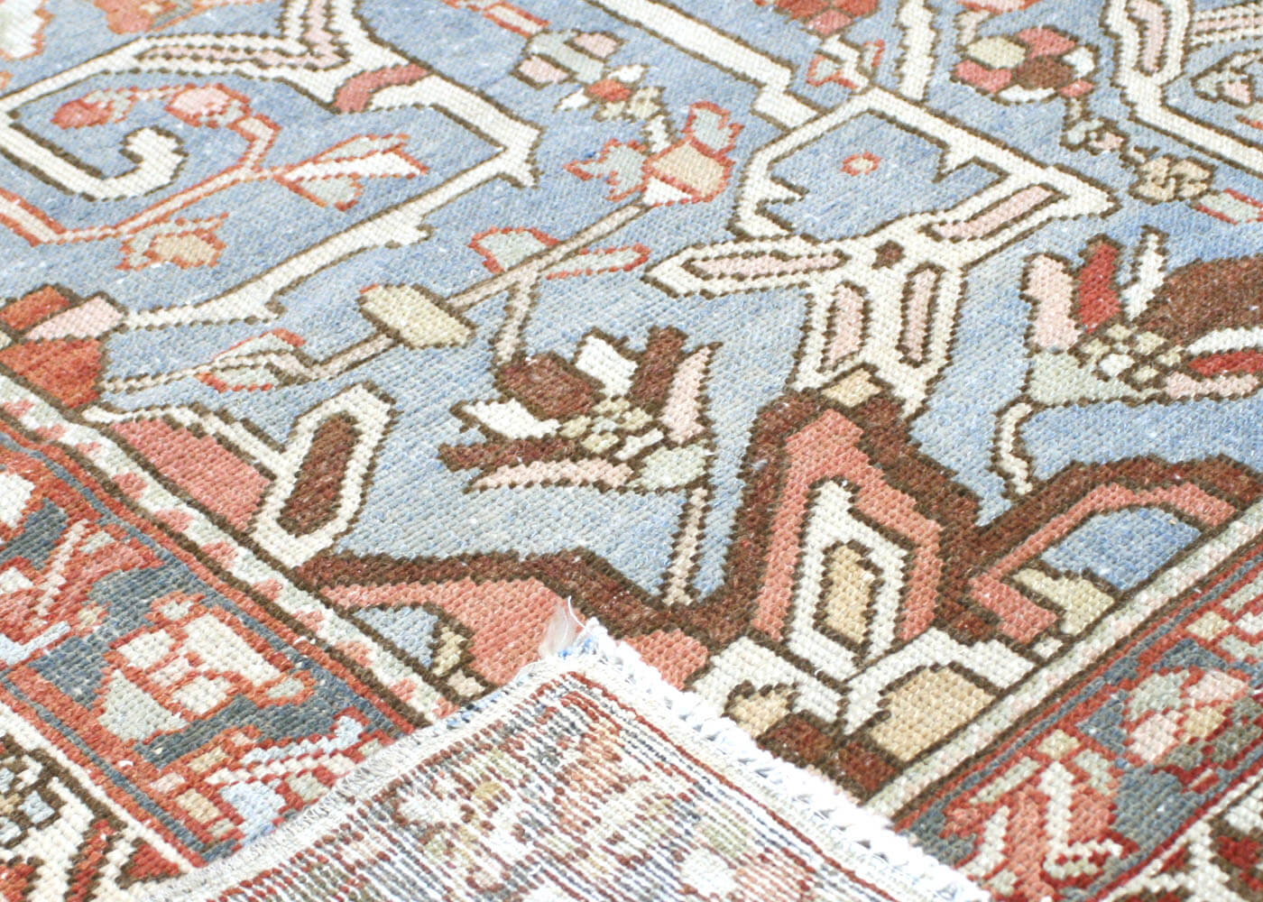 Semi Antique Persian Melayer Rug - 10'11" x 12'11" - 170511
