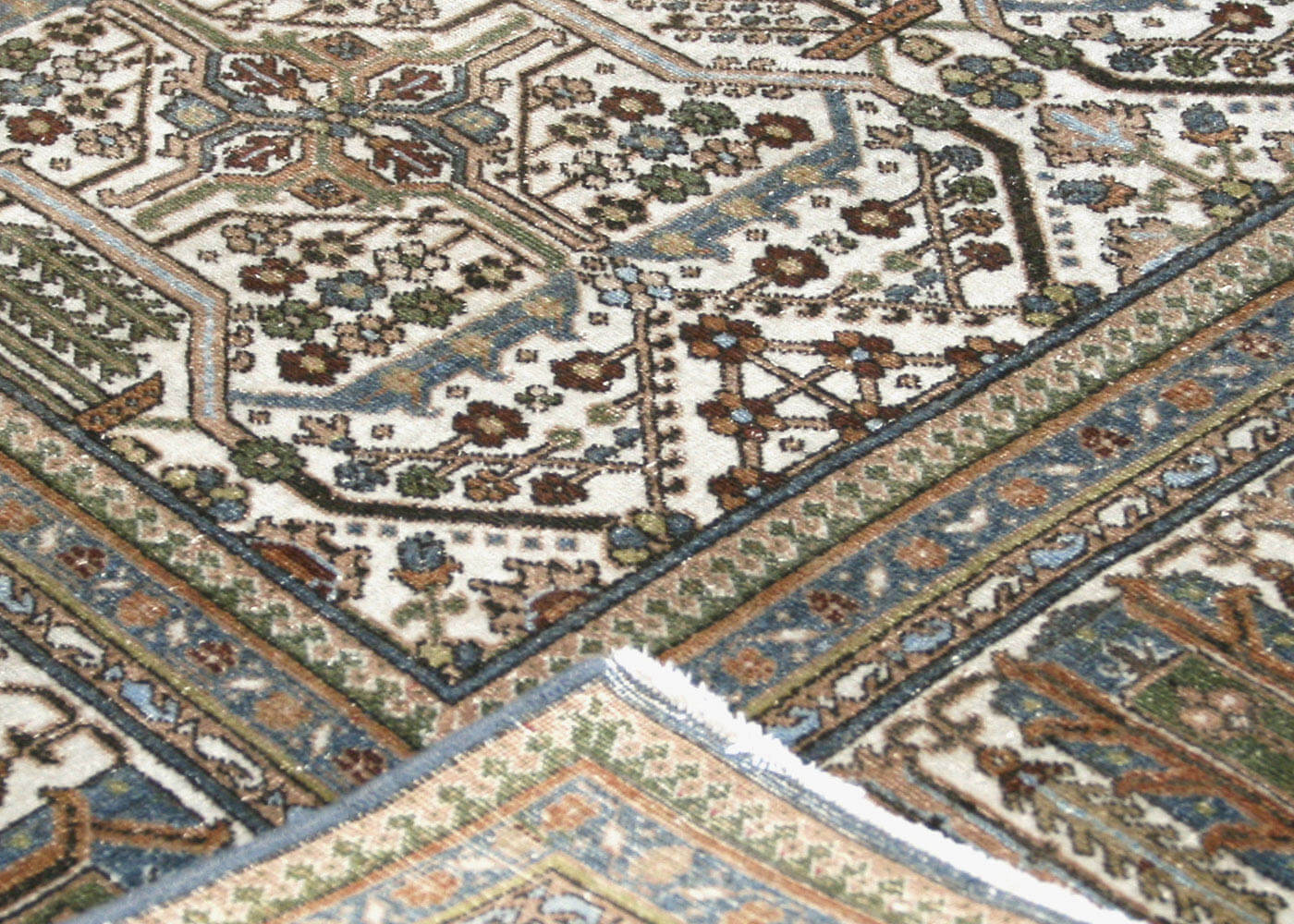 Semi Antique Persian Joshagan Rug - 7'7" x 11'1" - 170515