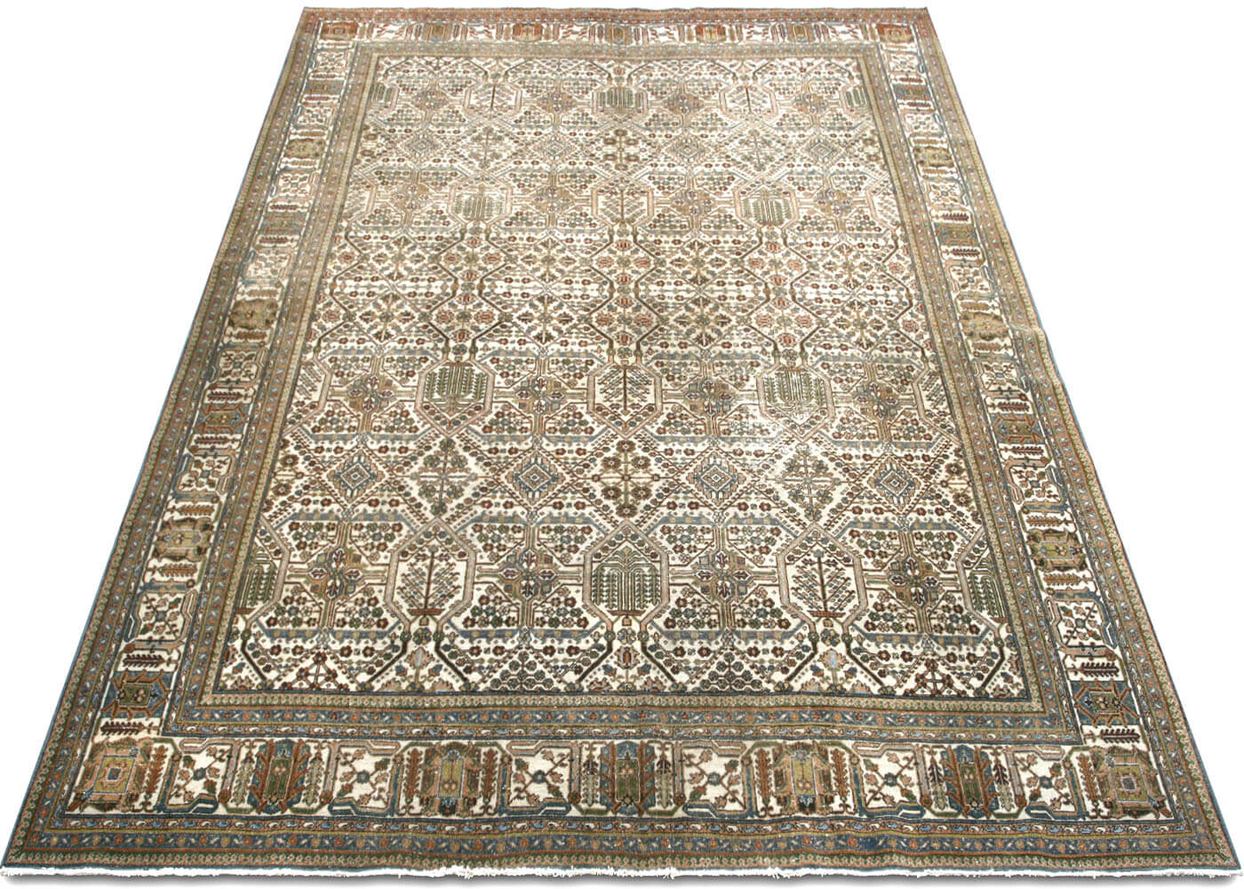 Semi Antique Persian Joshagan Rug - 7'7" x 11'1" - 170515