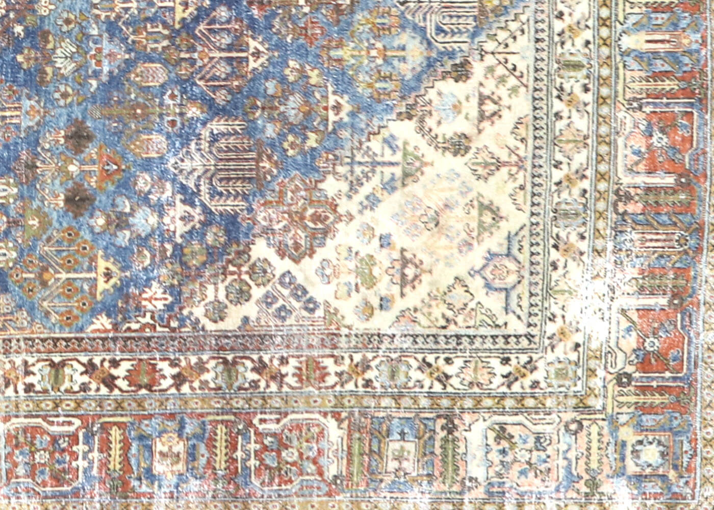 Semi Antique Persian Joshagan Rug - 7'9" x 11'2" - 170519