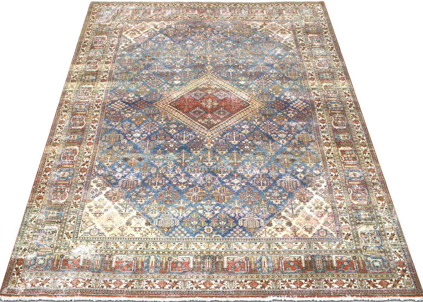 Semi Antique Persian Joshagan Rug - 7'9" x 11'2" - 170519