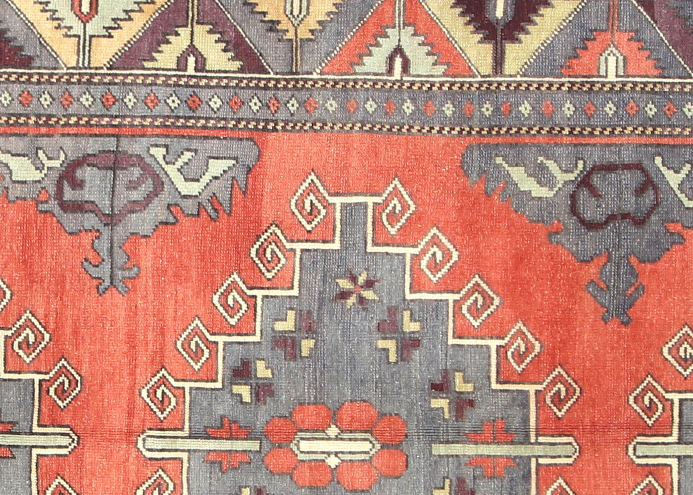 Vintage Turkish Oushak Rug - 5'1" x 12'1" - 170524