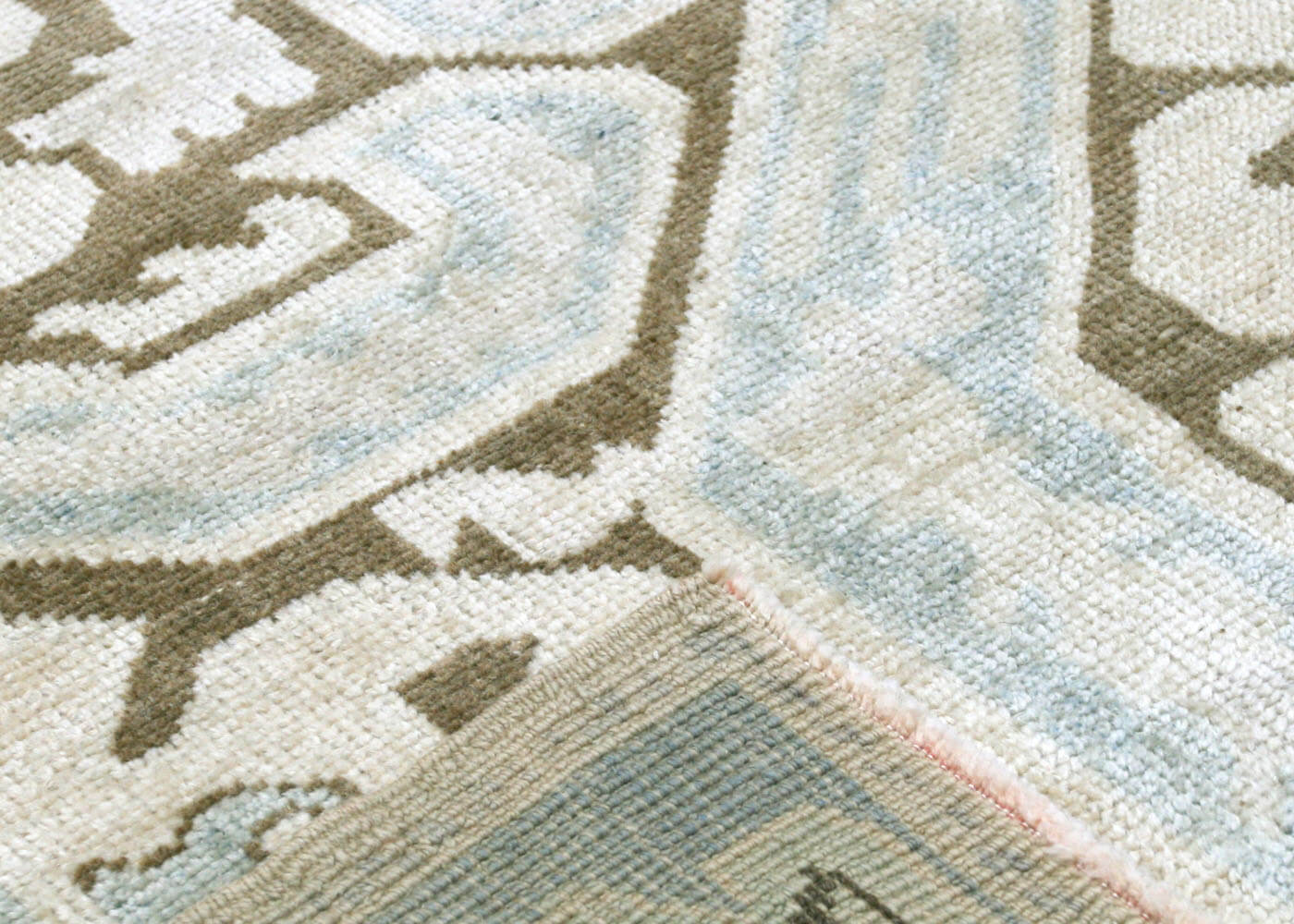 Vintage Turkish Oushak Rug - 6'3" x 10'4" - 170537