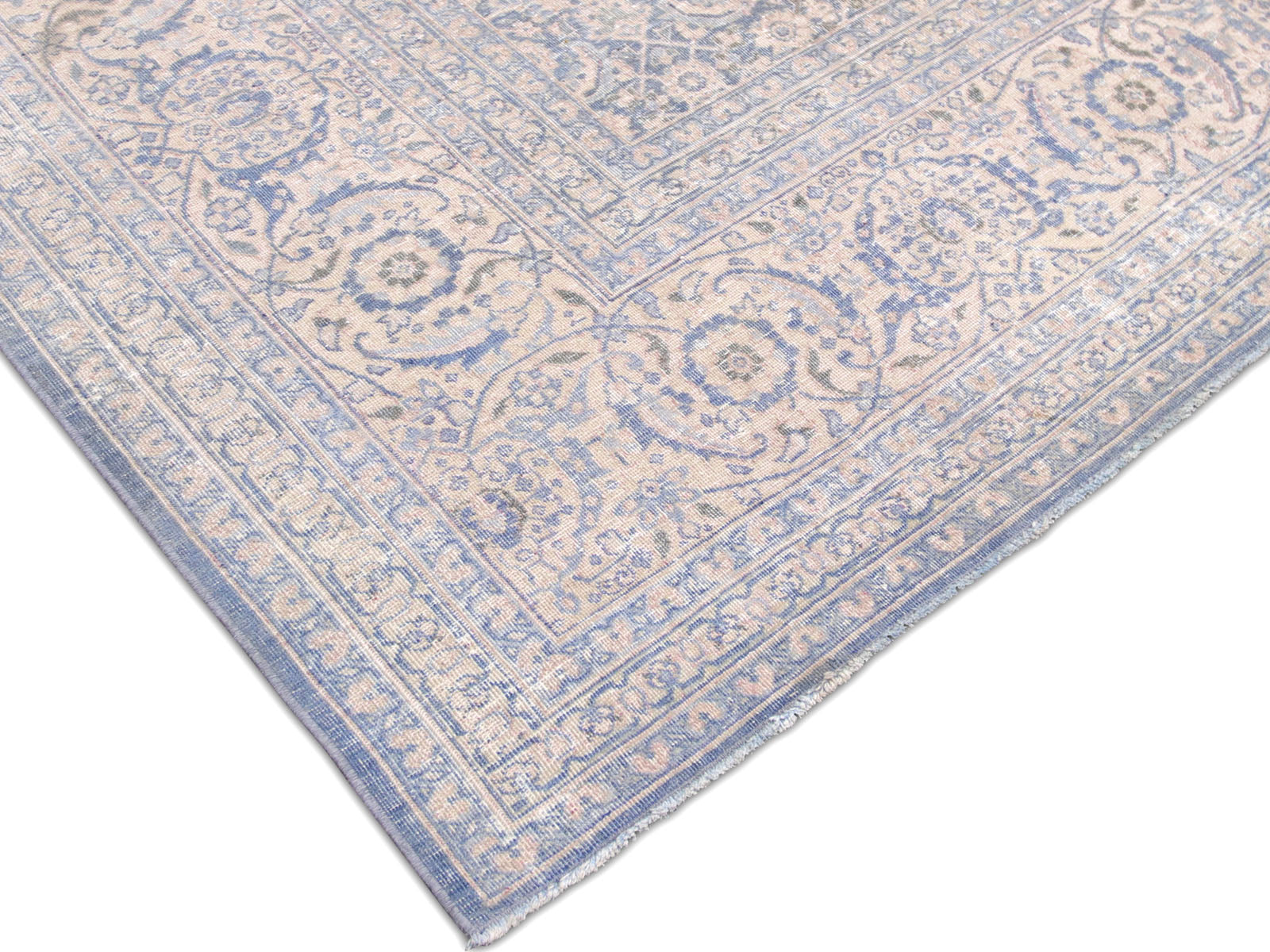 Semi Antique Persian Tabriz Rug - 11'5" x 16' - 170543