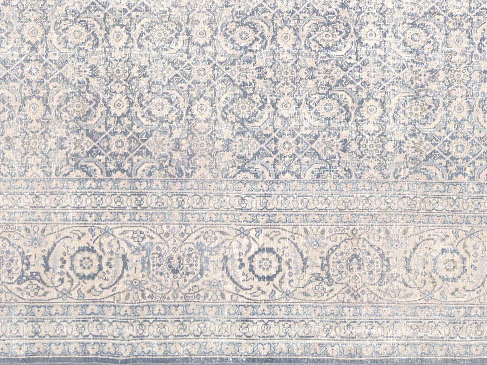 Semi Antique Persian Tabriz Rug - 11'5" x 16' - 170543