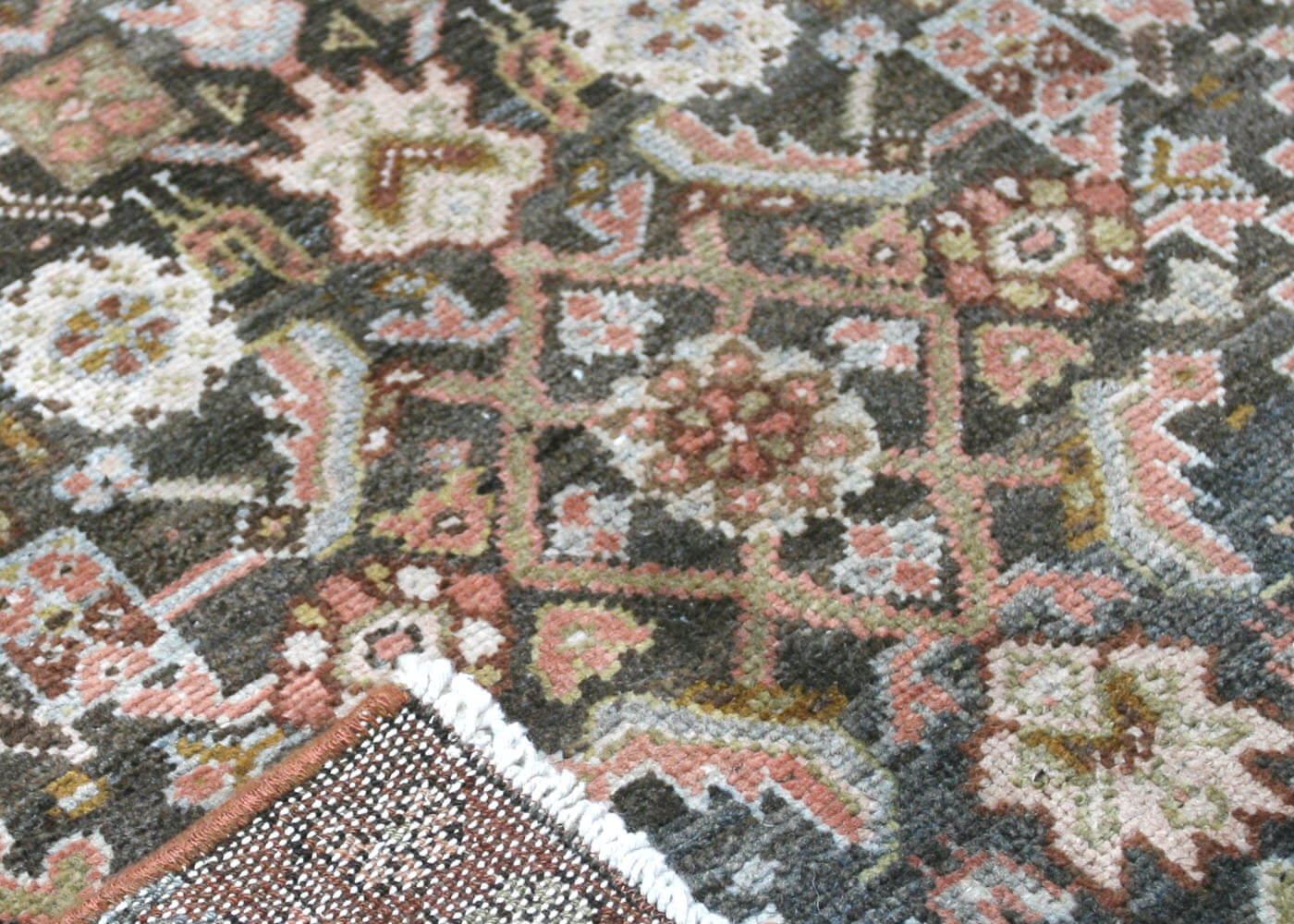 Semi Antique Persian Melayer Runner - 3'5" x 16'3" - 170552