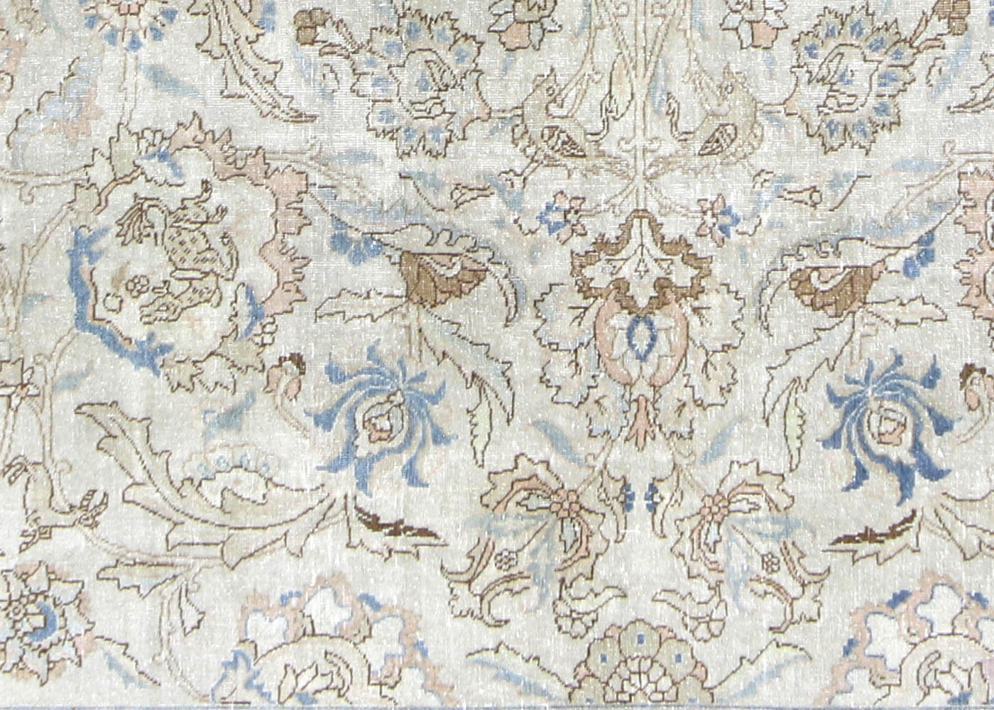 Semi Antique Persian Tabriz Rug - 8'5" x 10'11" - 170553