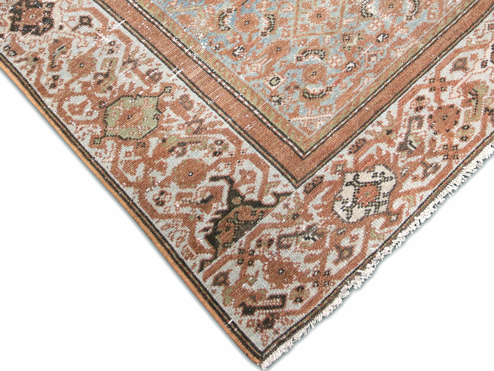 Semi Antique Persian Melayer Rug - 6'8" x 16'8" - 170566