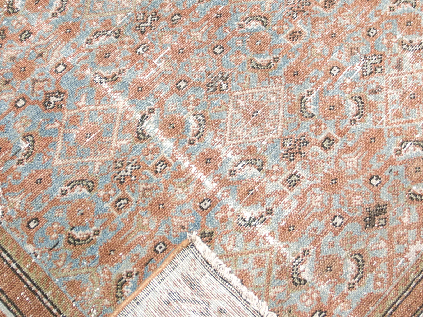 Semi Antique Persian Melayer Rug - 6'8" x 16'8" - 170566