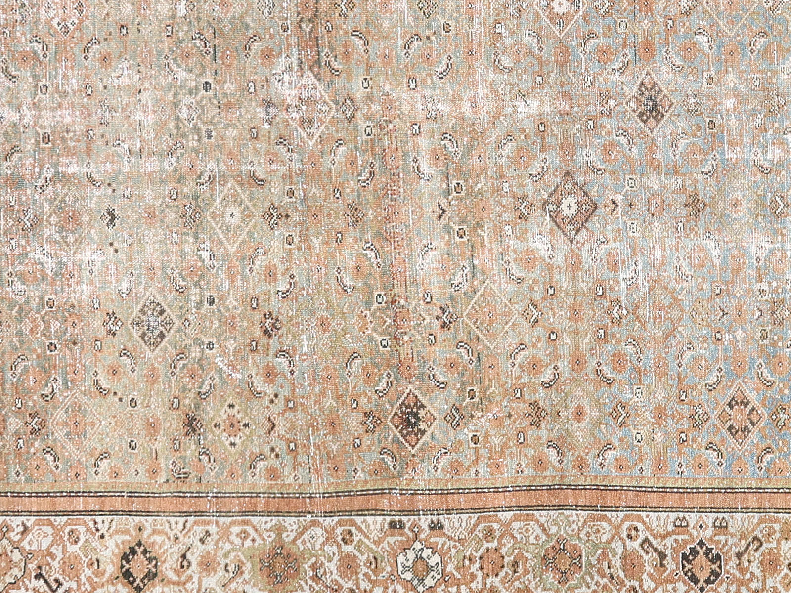 Semi Antique Persian Melayer Rug - 6'8" x 16'8" - 170566