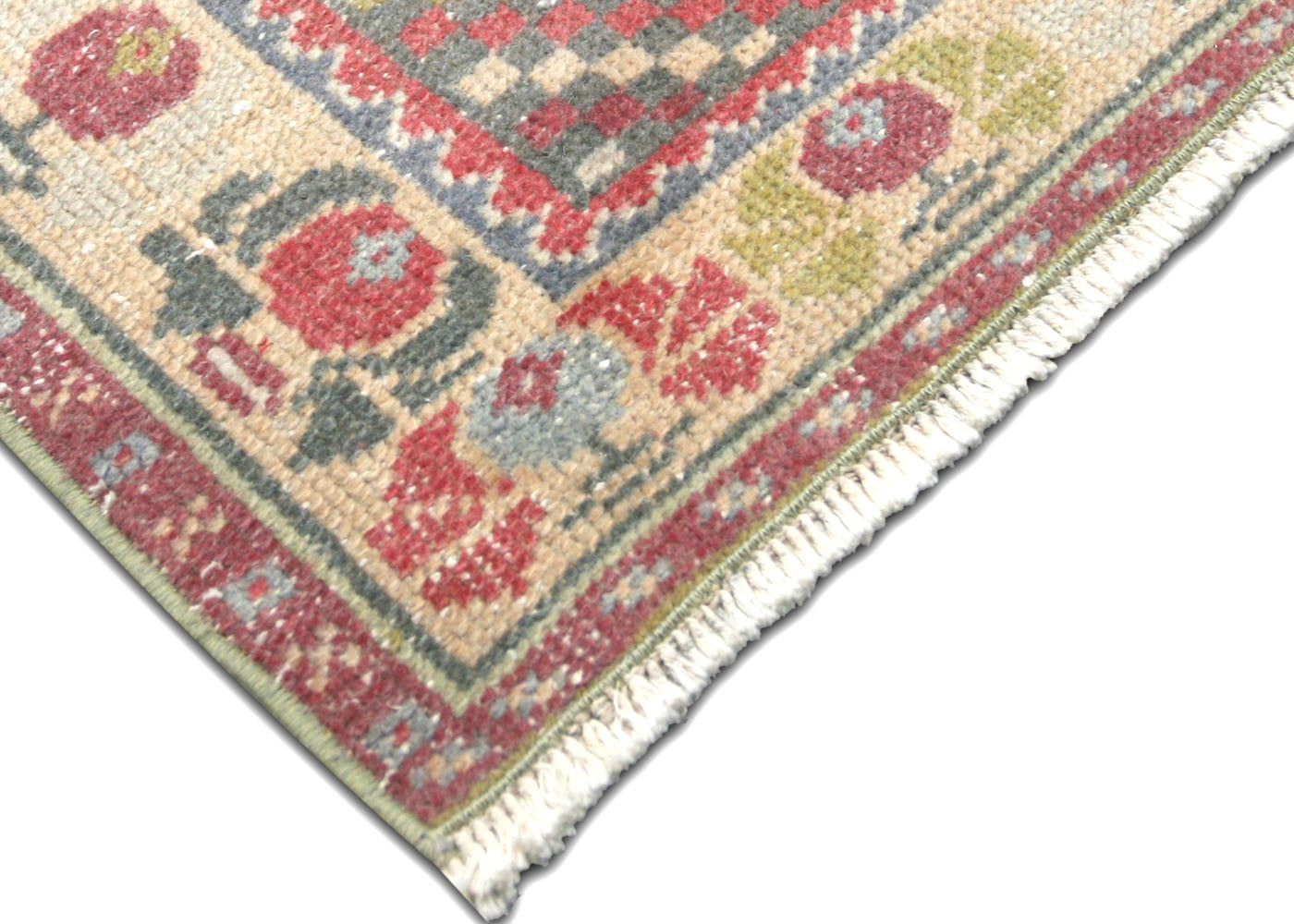 Vintage Turkish Oushak Rug - 3'7" x 6'4" - 170583
