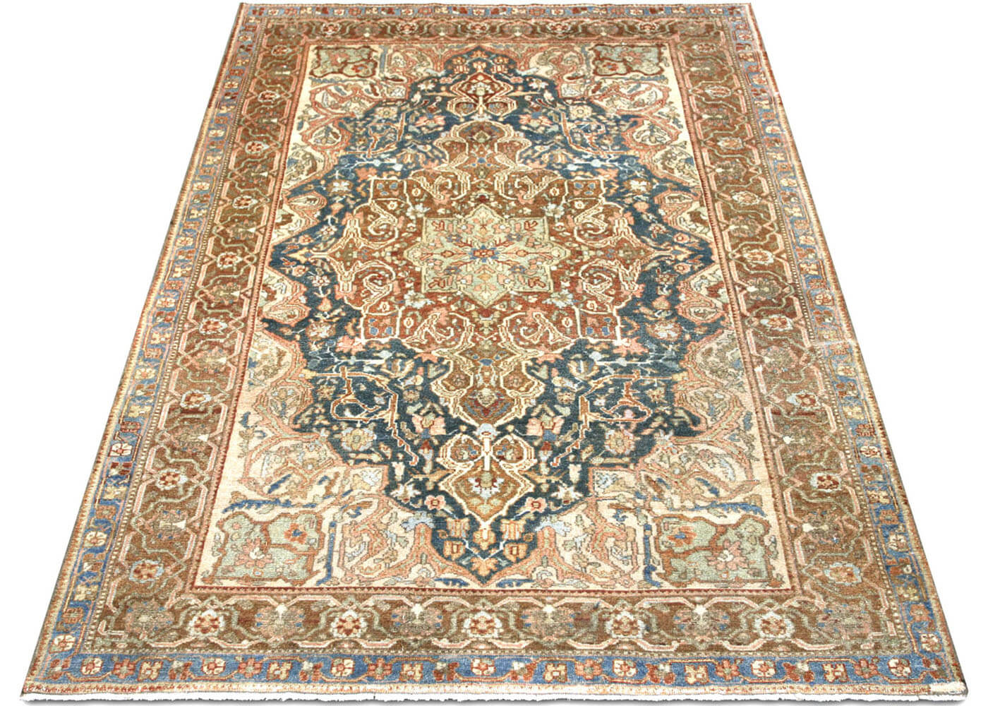 Semi Antique Persian Baktiari Rug - 5' x 7'9" - 170587