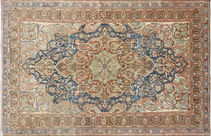 Semi Antique Persian Baktiari Rug - 5' x 7'9" - 170587