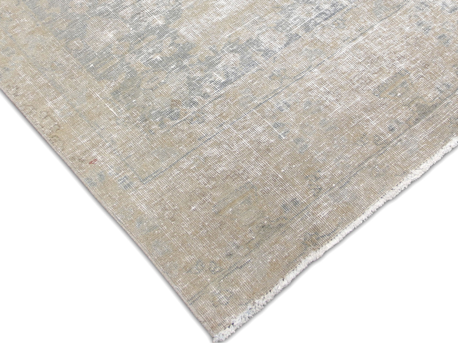 Semi Antique Persian Tabriz Rug - 5'9" x 10'4"