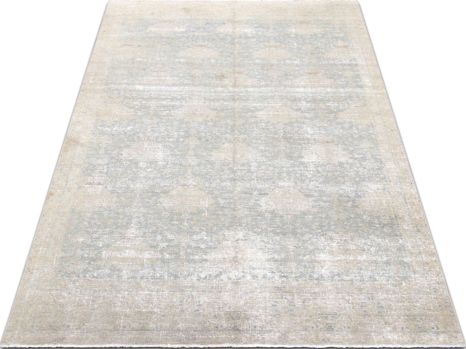 Semi Antique Persian Tabriz Rug - 5'9" x 10'4" - 170905