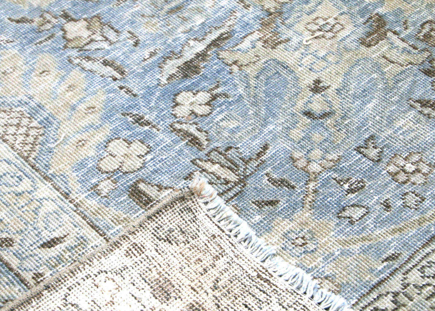 Semi Antique Persian Tabriz Rug - 8'10" x 11'2" - 170911