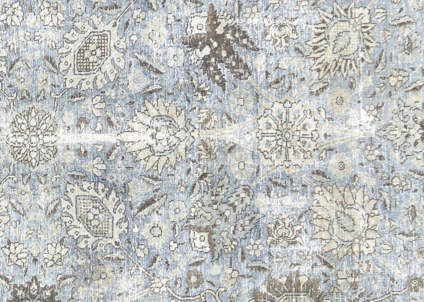 Semi Antique Persian Tabriz Rug - 8'10" x 11'2" - 170911