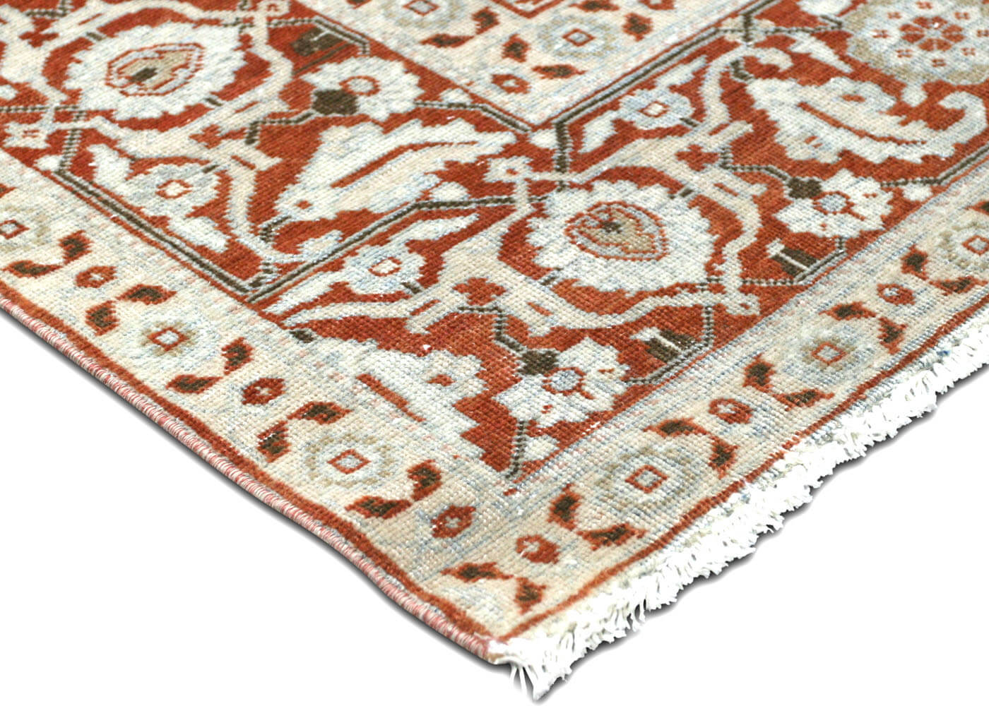 Semi Antique Persian Tabriz Rug - 7'4" x 11' - 170931