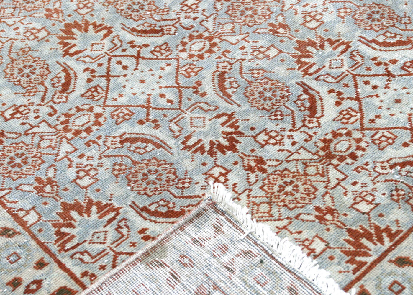Semi Antique Persian Tabriz Rug - 7'4" x 11' - 170931