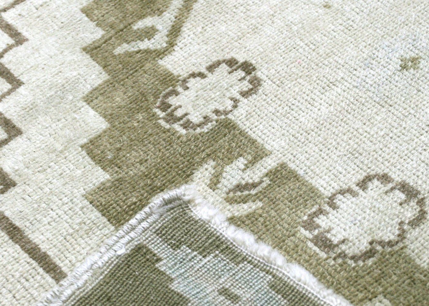 Vintage Turkish Oushak Runner - 3'9" x 12'9" - 171123