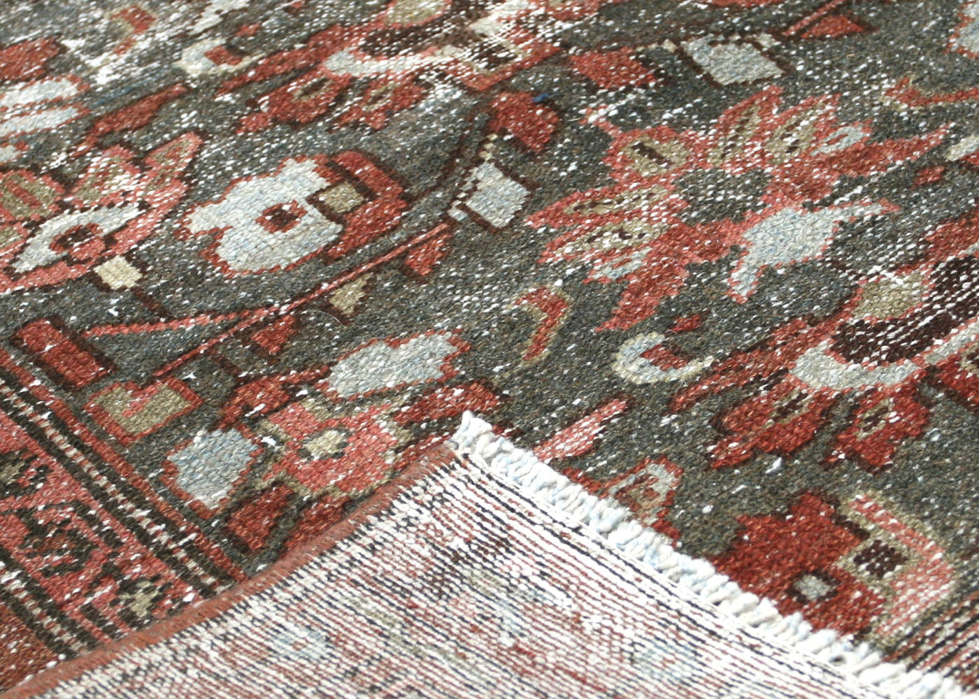 Semi Antique Persian Melayer Runner - 2'8" x 15'3" - 180013