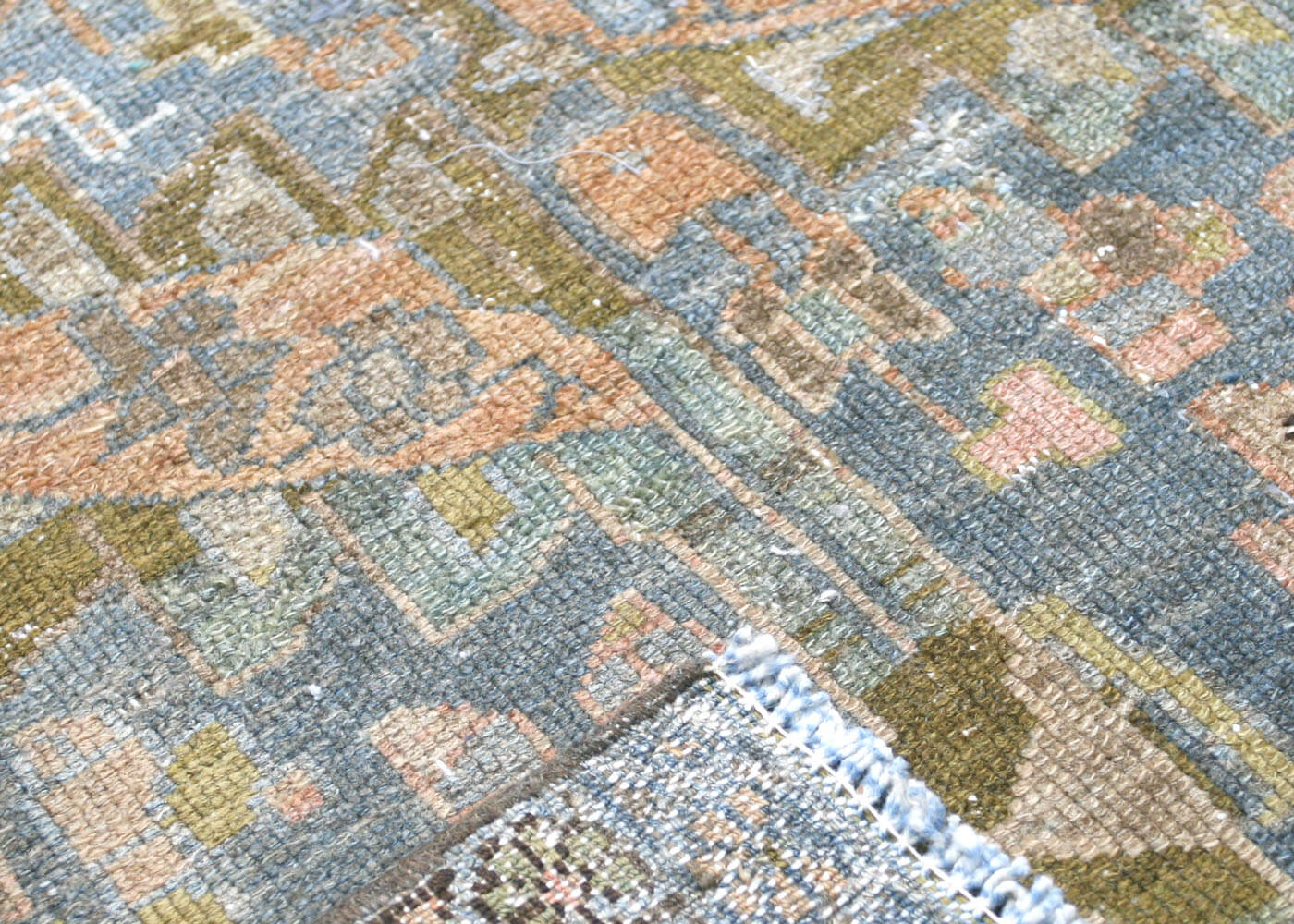 Semi Antique Persian Melayer Runner - 2'11" x 15'0" - 180017