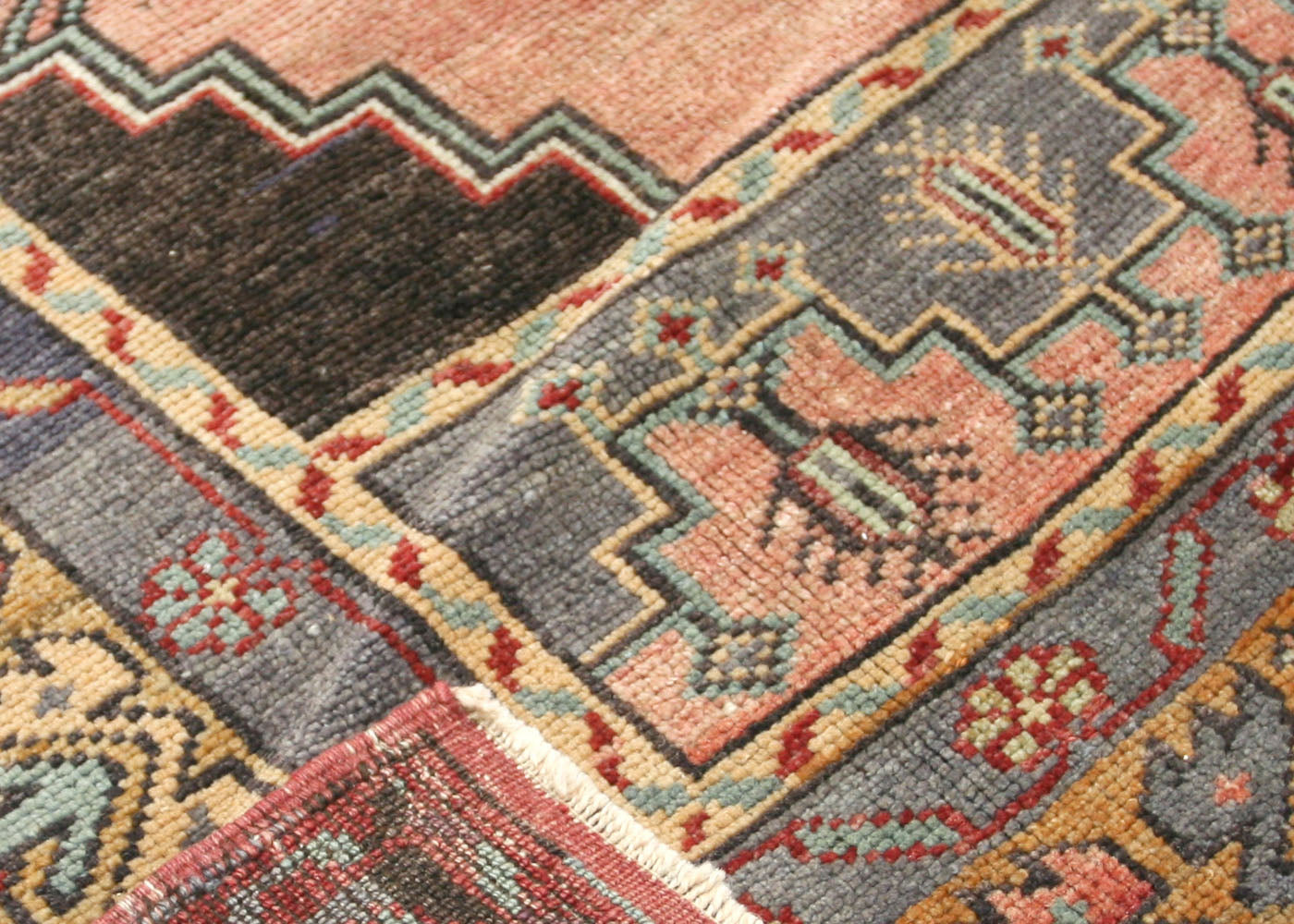 Vintage Turkish Oushak Rug - 5' x 10'6" - 180056